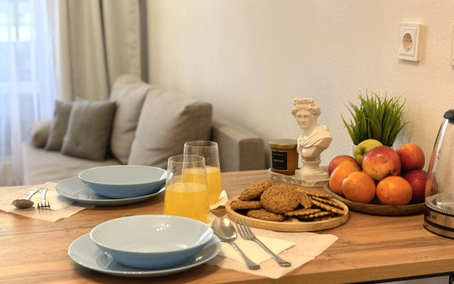 Апартаменты 1 для Пары и Семей для Командировочных до 4 гостей