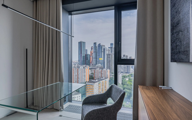 Квартира Просторная квартира с видом на Москва Сити