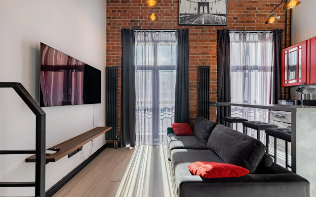 Квартира Двухуровневая студия Smart Host на Н. Красносельской