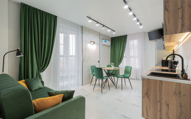 Квартира 1-к. квартира, 35 м², 2 кровати