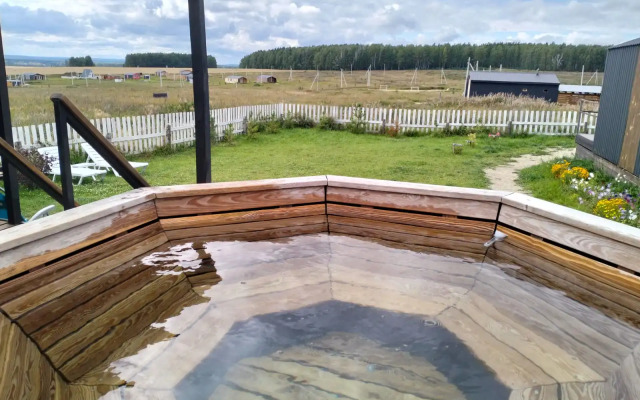 Частный дом с баней и чаном Душевное место