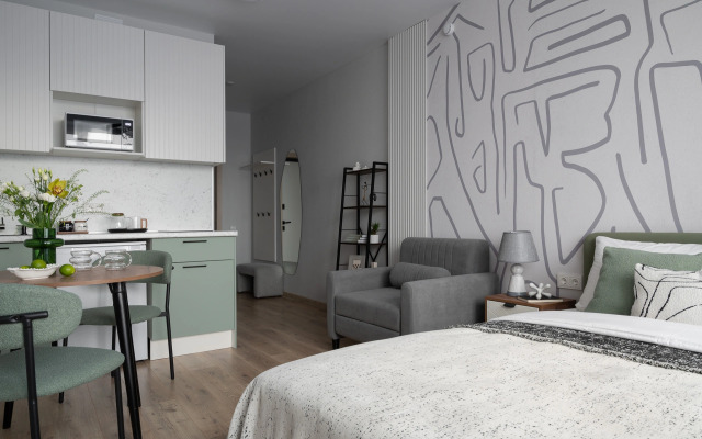 Квартира Чудесная Студия в Сибирском Саду