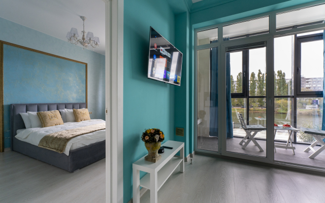 Rybnaya Derevnya S Pryamym Vidom Na Reku Apartments