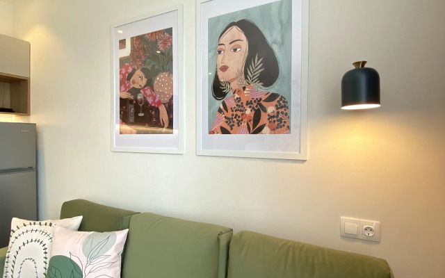 Апартаменты Уютное дизайнерское пространство в 30 метрах от моря