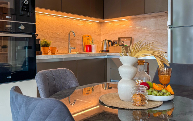 Апартаменты 1+1 Qoople Cebeci Towers B-100 с видом на море