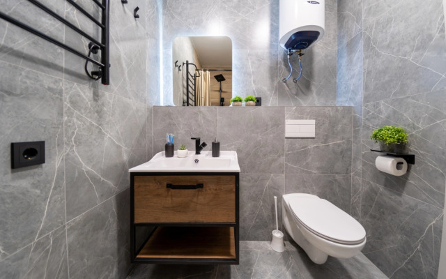 Евродвухкомнатные Апартаменты Stepanenkov на Онежской 4/1