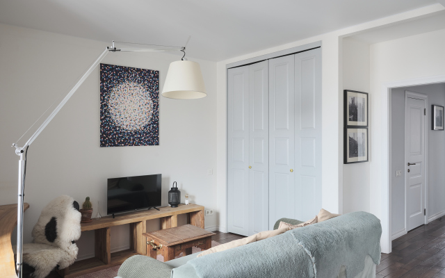 Апартаменты Креативная квартира с панорамными окнами в центре