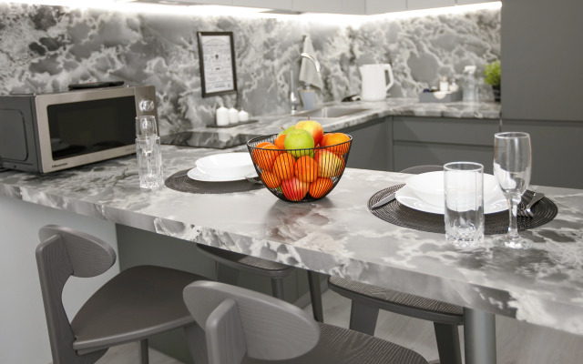 Квартира Романтичная евродвушка с панорамными окнами для незабываемого отдыха