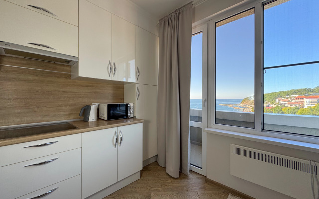 S balkonom i vidom na more Apartments