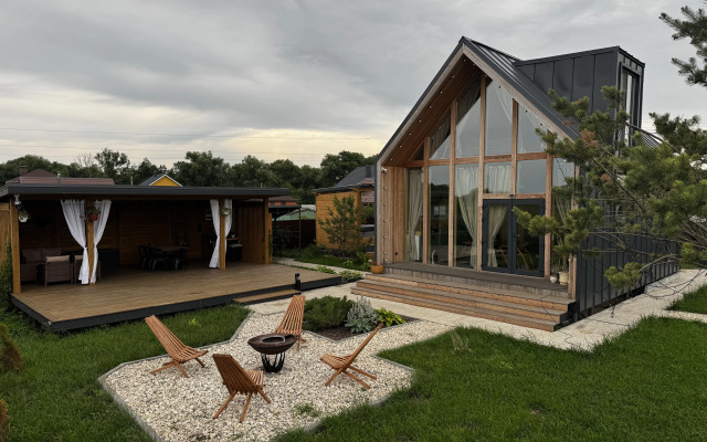 Частный дом Барнхауз с сауной и уличным джакузи