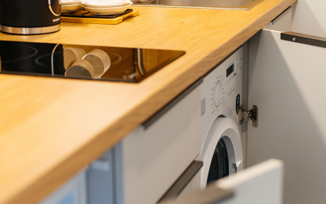 Апартаменты ApartH Deluxe с кухней и видом на Неву