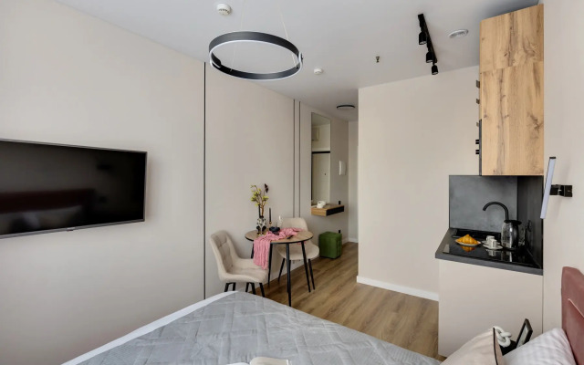 Апартаменты Уютная Дизайнерская Студия у Метро Ботанический Сад