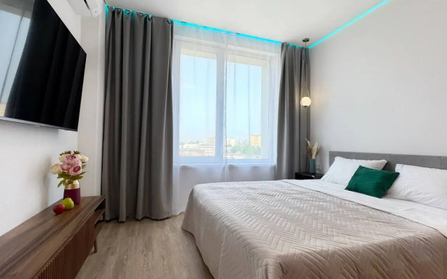 Квартира Студия с видом на море в ЖК Aura