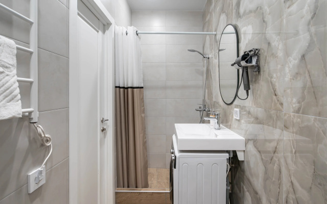 Квартира Комфортная Студия с Дизайнерским Ремонтом