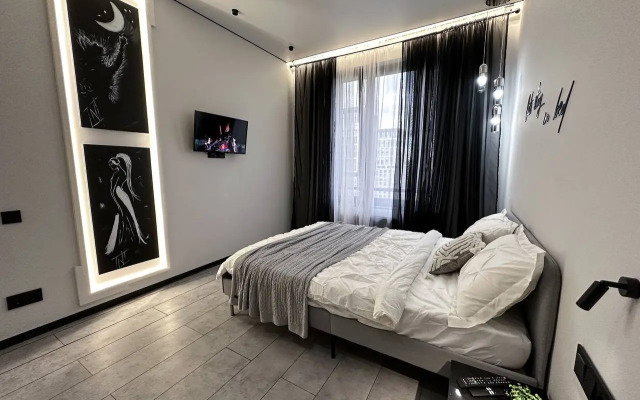 Квартира Top Rooms с эксклюзивным видом на набережную Москва-реку