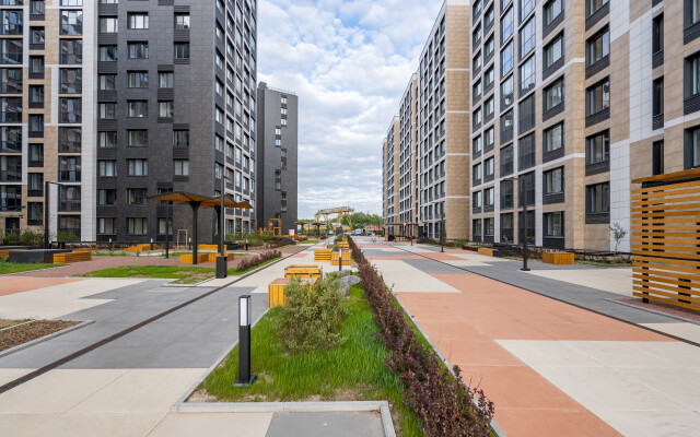 Bezhevye v tsentre s konditsionerom Apartments