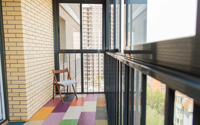 Квартира Студия с потрясающим видом на Ангару Лофт