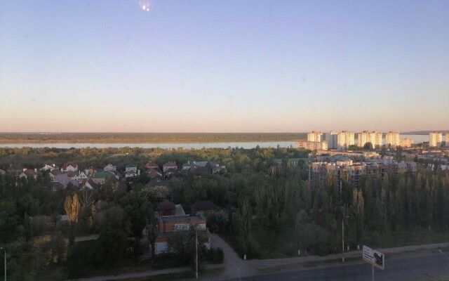 Квартира с панорамным видом на Волгу