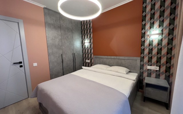 Апартаменты Румер с шикарным видом на парк с высокого этажа