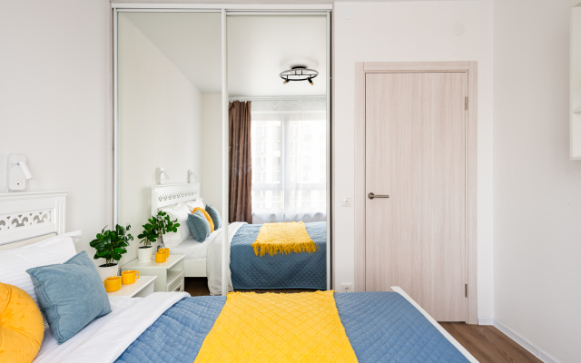 prostornaya vidovaya uglovaya uyutnaya evrotryoshka do 5 gostej flat