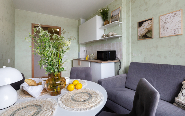 Sleepnsk Svetlaya Dvukhkomnatnaya Ryadom S Akvaparkom Apartments