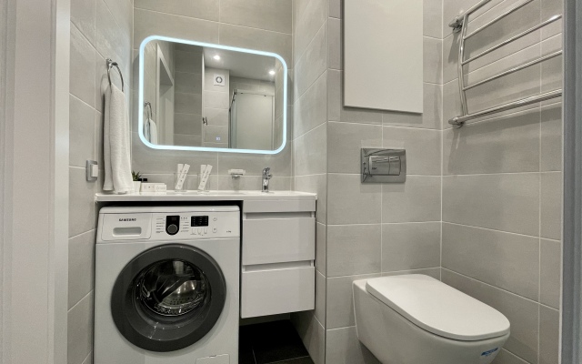 Апартаменты Fresh двухкомнатные с 2 спальнями и душевой кабиной