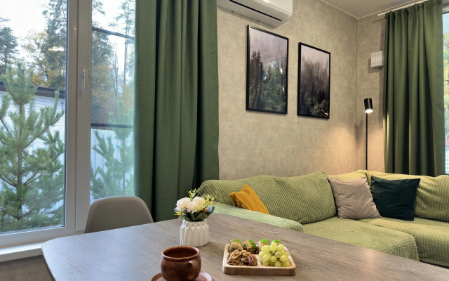 Частный дом у озера и леса 2 спальни