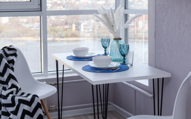 Apartamenty Birds na 23 etaze s panoramnym vidom na reku