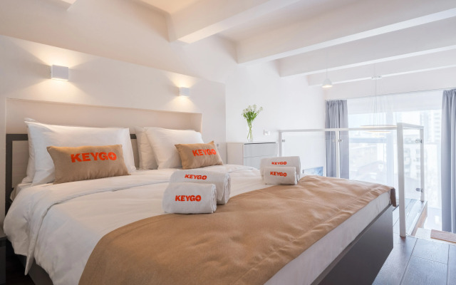 Апартаменты KeyGo 1002 Студия  Рядом с метро Марьина Роща