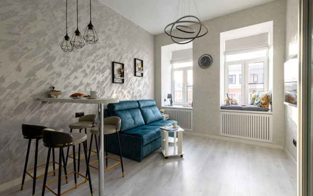 Квартира Дизайнерская Grey Room у Невского проспекта