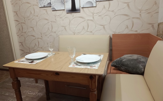 Uyutnaya dvukhkomnatnaya kvartira Flat
