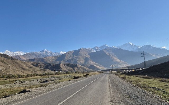 Частный дом с камином в горах