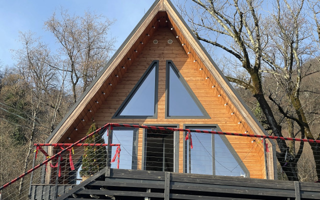 Частный дом А-фрeйм для вaшeго Идeального Отдыxа