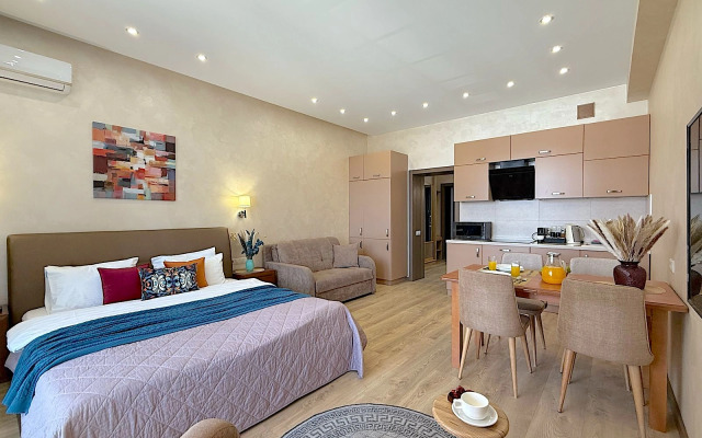 Апартаменты Акваделюкс у моря, с бассейном, СПА, пляжем N423