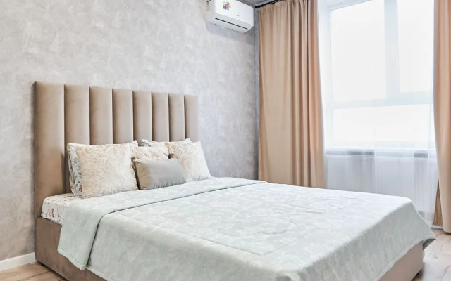 Квартира в ЖК Новый Горизонт для 6 гостей с балконом