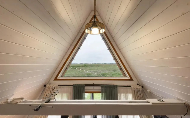 Частный дом в Стиле Аframe