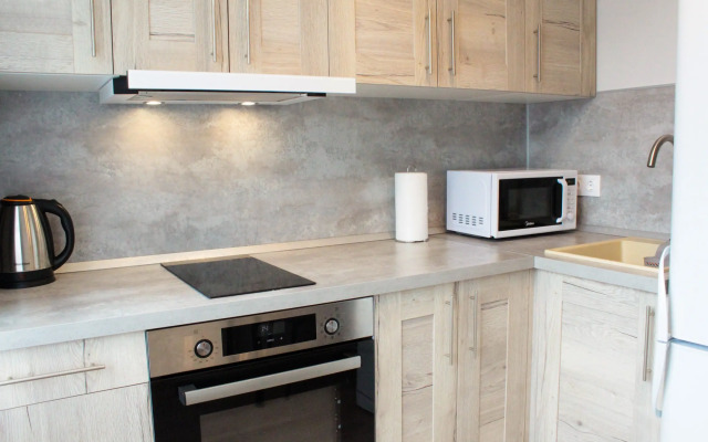 Апартаменты Однокомнатная светлая квартира