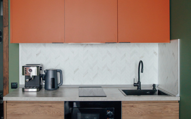 Квартира Новая Студия Сказка в Центре Города