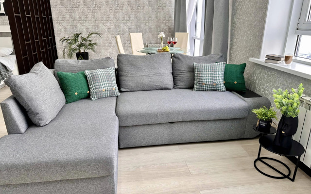 Квартира Комфорт на набережной с шикарным видом возле моста