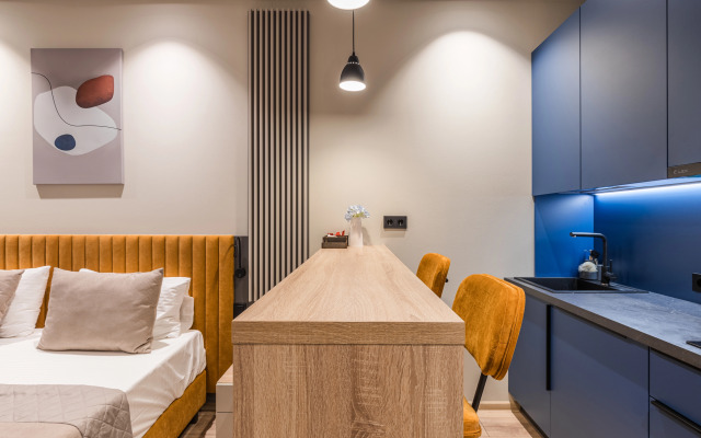 Апартаменты Современная студия у метро ладожская