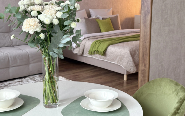 Квартира Студия бесконтактное заселение Мкр. Вокзал Odeyalkin