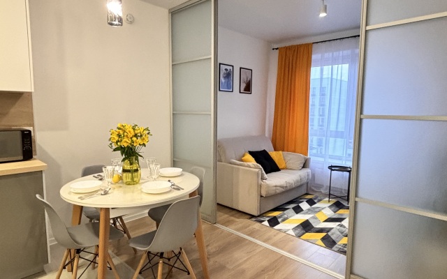 Solnechnaya Dlya 4 Gostey Flat
