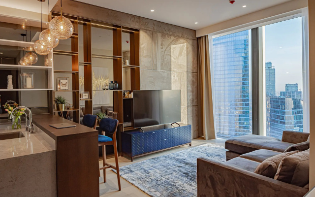Апартаменты Neva Panorama City 60 этаж
