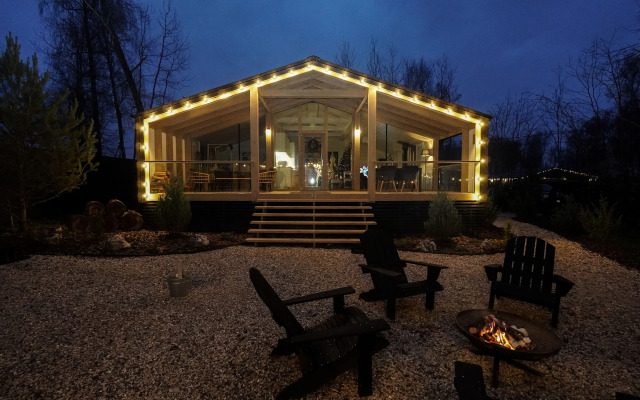 Частный дом Уютный дом в окружении леса