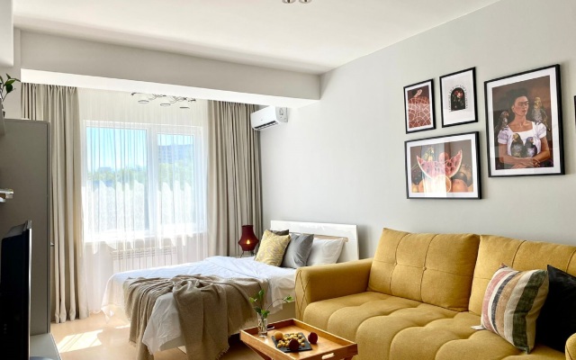 Апартаменты студия Фрида Кало в центре города Алматы