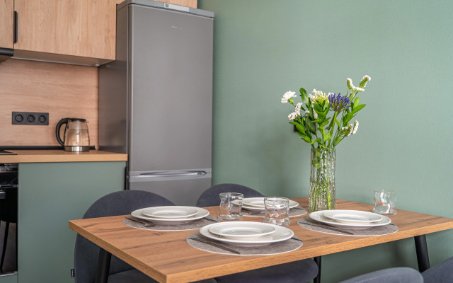 Апартаменты Евродвухкомнатные Stepanenkov на Шаумяна 30 на 4 этаже