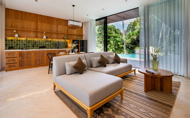 Novaya s 3 Spalnyami, Ogromny Basseyn, Ubud, X7 Villa