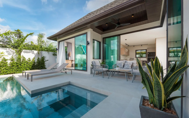 Plunge Modern 2-Bedroom with Private Pool Villa