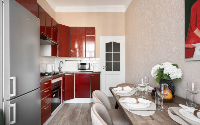 Квартира GM Apartments Легендарная Двушка на Тверской у Садово-Триумфального Сквера