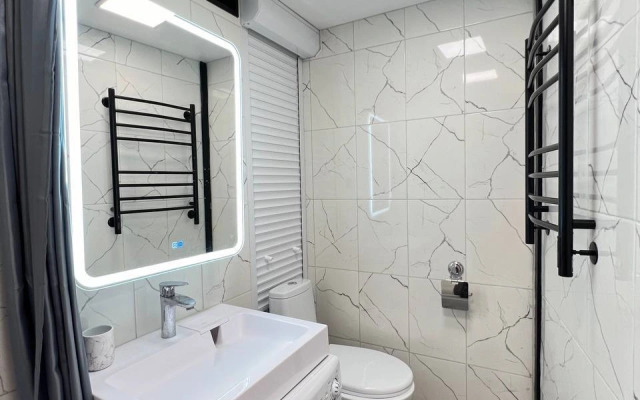 Apartamenty Uyutnaya studiya Grey Cat u Naberezhnoj reki Yauzy